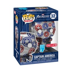 Funko POP: Marvel Patriotic Age - Captain America (Avengers, Stark Tech Suit) ...
