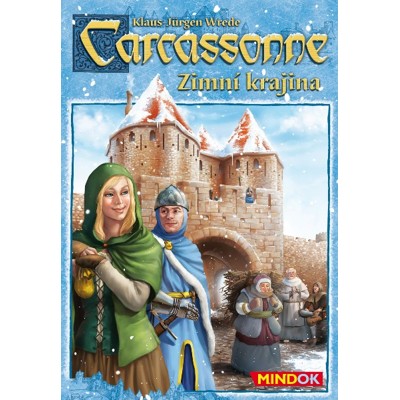 Carcassonne - Zimní krajina