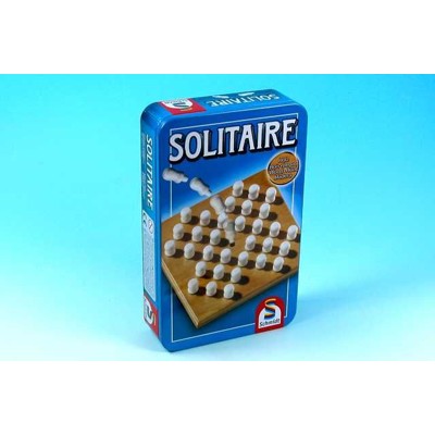 Solitaire - hra v plechové krabičce