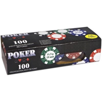 Poker - 100 žetonů (náhradní žetony)