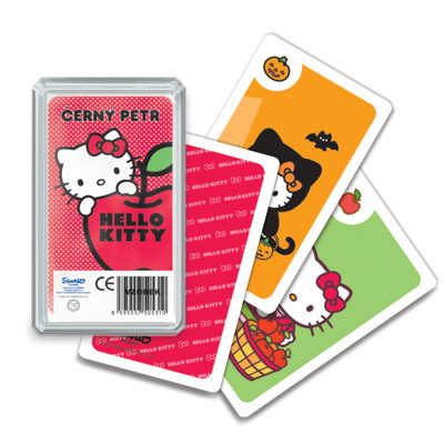 Černý Petr Hello Kitty - plastová krabička