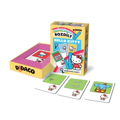 Rozdíly Hello Kitty - vzdělávací karty