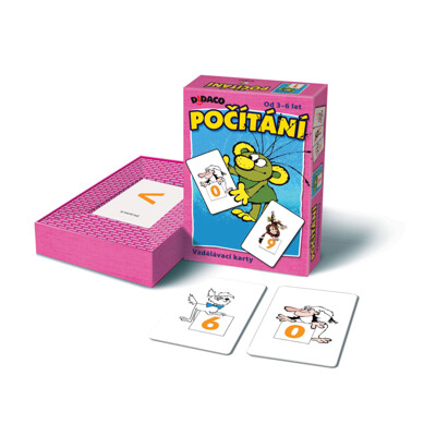Počítání Rákosníček - vzdělávací karty
