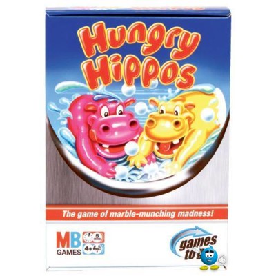 Hladoví hrošíci - Cestovní verze (Hungry Hippos)