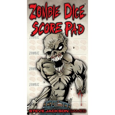 Zombie Dice - Score Pad