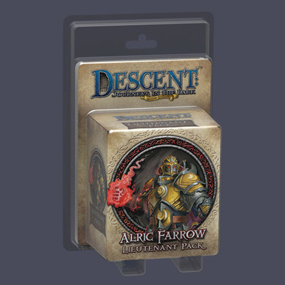 Descent 2nd edition: Alric Farrow Lieutenant Miniature
