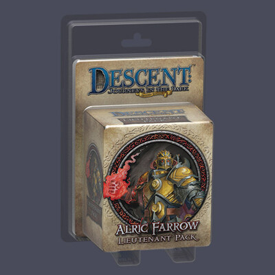 Descent 2nd edition: Alric Farrow Lieutenant Miniature