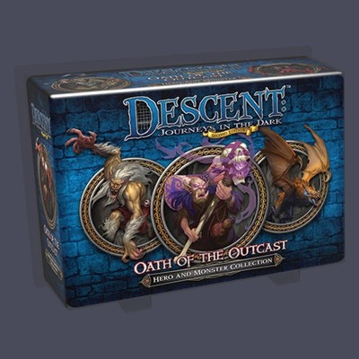 Descent 2nd edition: Oath of the Outcast (Hero and Monster Collection)