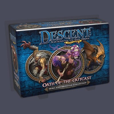 Descent 2nd edition: Oath of the Outcast (Hero and Monster Collection)