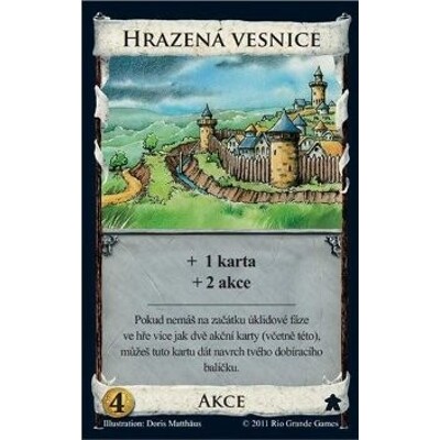 Dominion - Hrazená vesnice (rozšiřující karta)