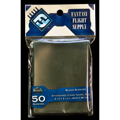 Obaly na karty černé - FFG Standard Card Game Sleeves black