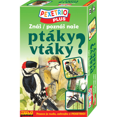 PEXETRIO PLUS - Znáš ptáky?