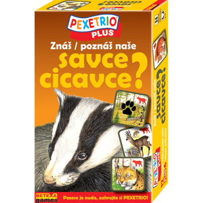 PEXETRIO PLUS - Znáš naše savce?