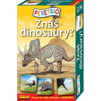 PEXETRIO - Znáš dinosaury?