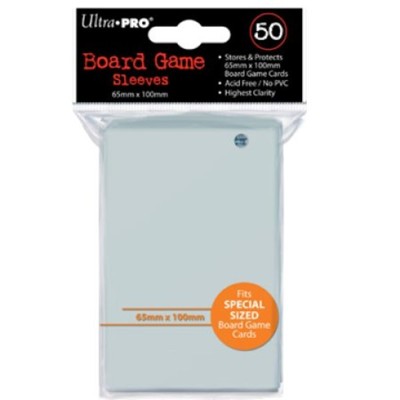 UltraPRO: 50 Board Game Sleeves - 69mm x 100mm Special Size