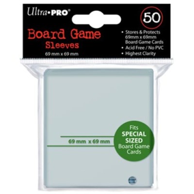UltraPRO: 50 Board Game Sleeves - 69mm x 69mm Special Size