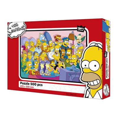 Puzzle The Simpsons - 500 dílků