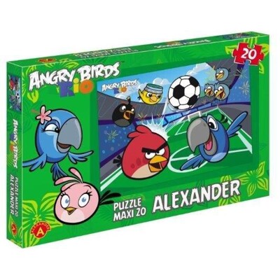 Angry Birds RIO - Puzzle Maxi 20 - Vyhrajeme zápas!