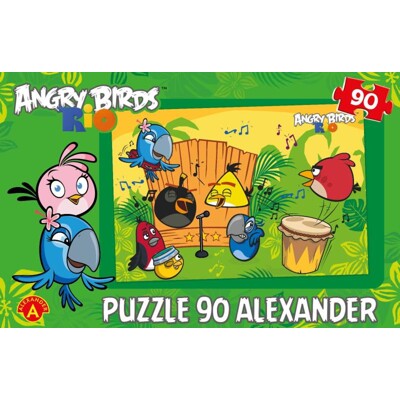 Angry Birds RIO - Puzzle 90 - V rytmu samby!