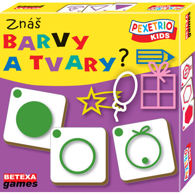 PEXETRIO KIDS - Znáš barvy a tvary?