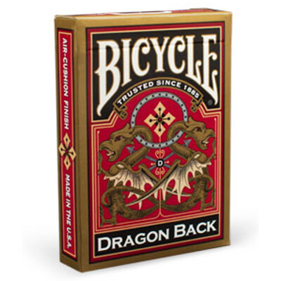 Bicycle - Gold Dragon Back - Poker karty
