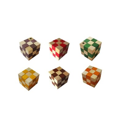 Snake cube teak - hlavolam