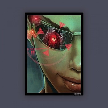 FFG obaly na karty - Android Netrunner - Posted Bounty Art Sleeves Limited Ed.(50 Sleeves)