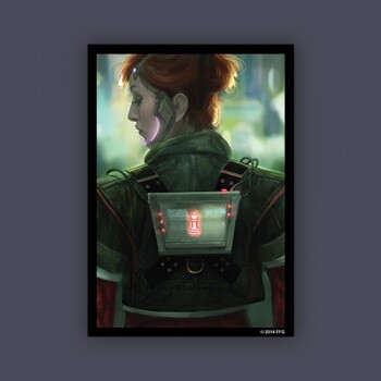 FFG obaly na karty - Android Netrunner - Deep Red Art Sleeves Limited Edition (50 Sleeves)