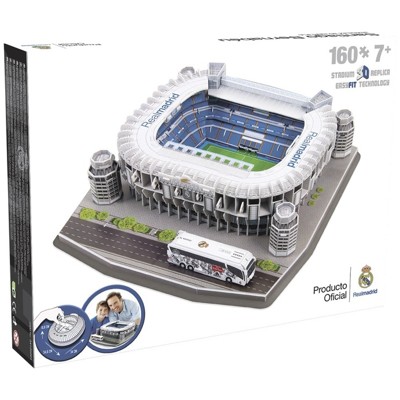 Nanostad: 3D puzzle fotbalový stadion SPAIN - Santiago Bernabeu (Real Madrid)