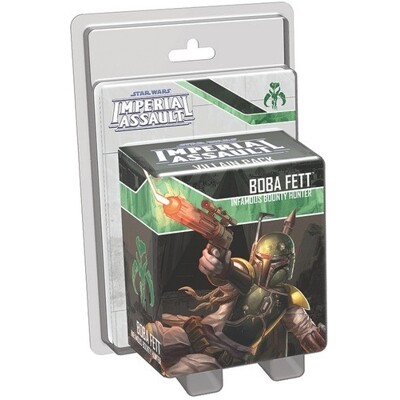 Star Wars: Imperial Assault - Boba Fett, Infamous Bounty Hunter Villan Pack