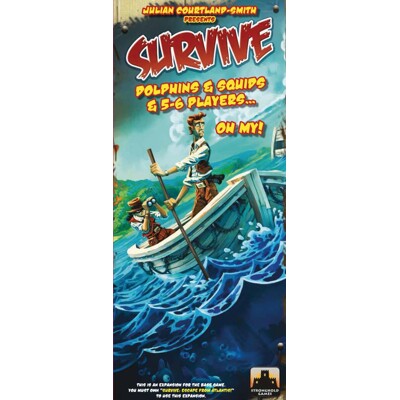 Survive: Escape From Atlantis - Dolphins & Squids & 5-6 Players...Oh My!