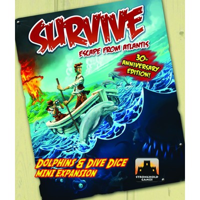 Survive: Escape From Atlantis - Dolphins & Dive Dice Mini Expansion