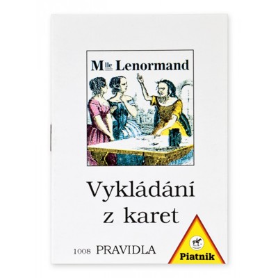 Mlle Lenormand vykládání z karet - Pravidla