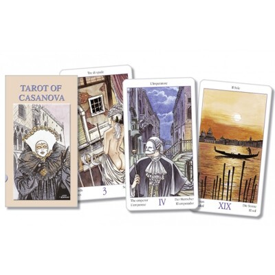 Tarot Casanova - karty Piatnik