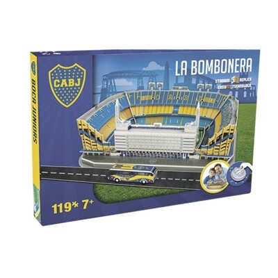 Nanostad: 3D puzzle fotbalový stadion ARGENTINA - La Bombonera (Boca Juniors)