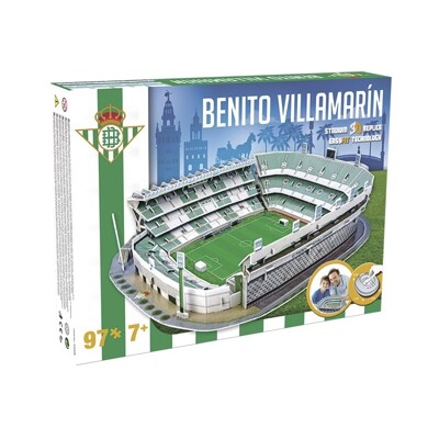 Nanostad: 3D puzzle fotbalový stadion SPAIN - Benito Villamarín (Betis)