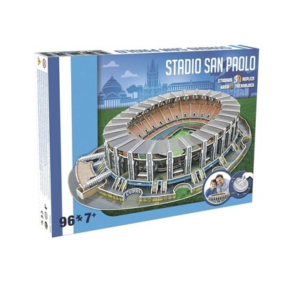 Nanostad: 3D puzzle fotbalový stadion  ITALY - San Paolo (Napoli)
