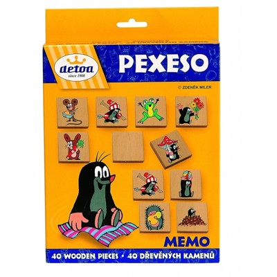 Pexeso - Krteček, dřevěné