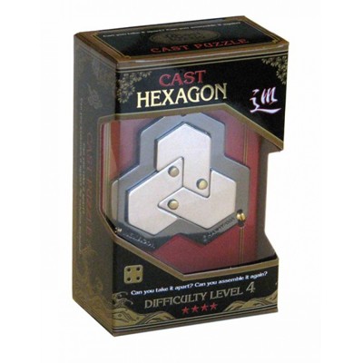 Hanayama Cast Hexagon - hlavolam