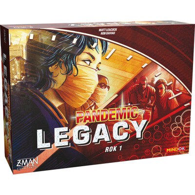 Pandemic: Legacy - Rok 1 (červená krabice)