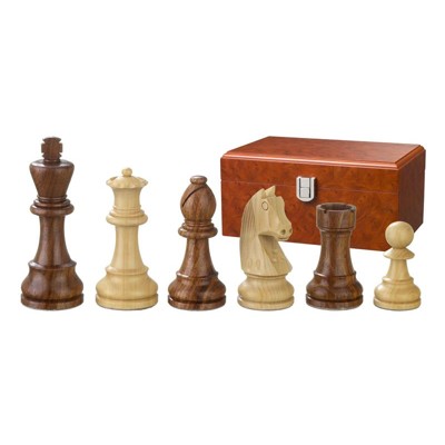 Šachové figury Staunton -  Artus, 95 mm + dřevěná krabička