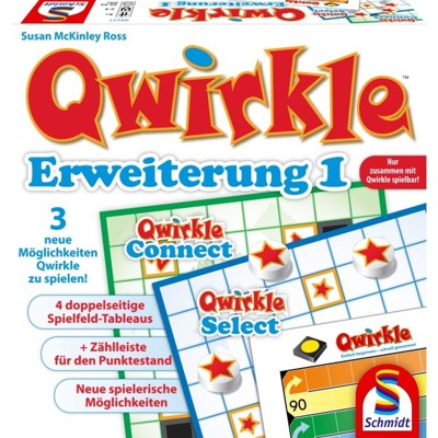 Qwirkle Erweiterung 1 (Qwirkle rozšíření 1: Qwirkle Connect a Qwirkle Select)