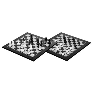 Šachy, Dáma 10 x 10 - dřevěná sada