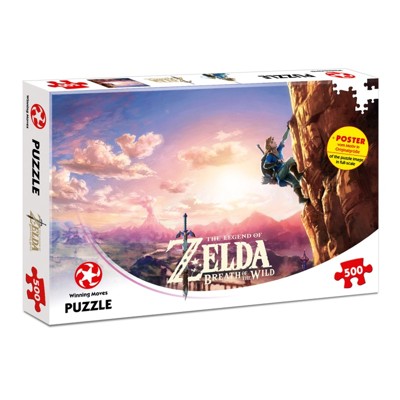 Puzzle: The Legend of Zelda - Breath of the Wild (500 dílků)