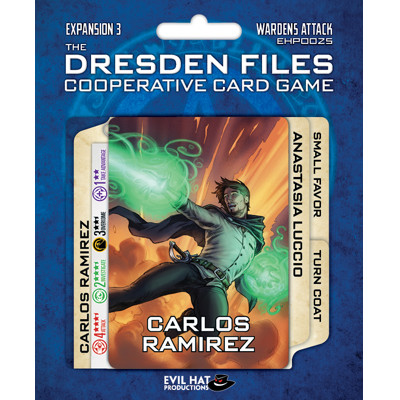 The Dresden Files: Cooperative Card Game - Wardens Attack, Expansion 3