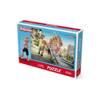 Puzzle HURVÍNEK 60 dílků I