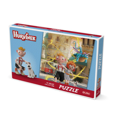 Puzzle HURVÍNEK 90 dílků I