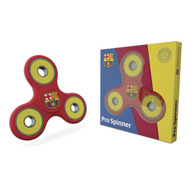 Finger Spinner FC Barcelona - červený