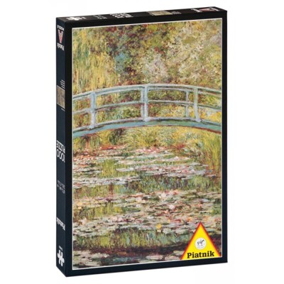 Puzzle - Monet - Japonský most (1000 dílků)