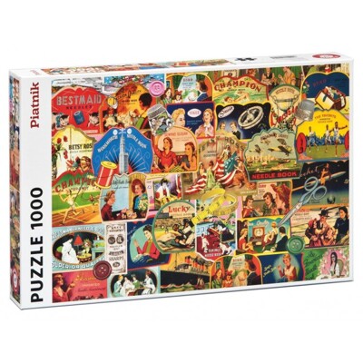 Puzzle - Vintage Šitíčka (1000 dílků)